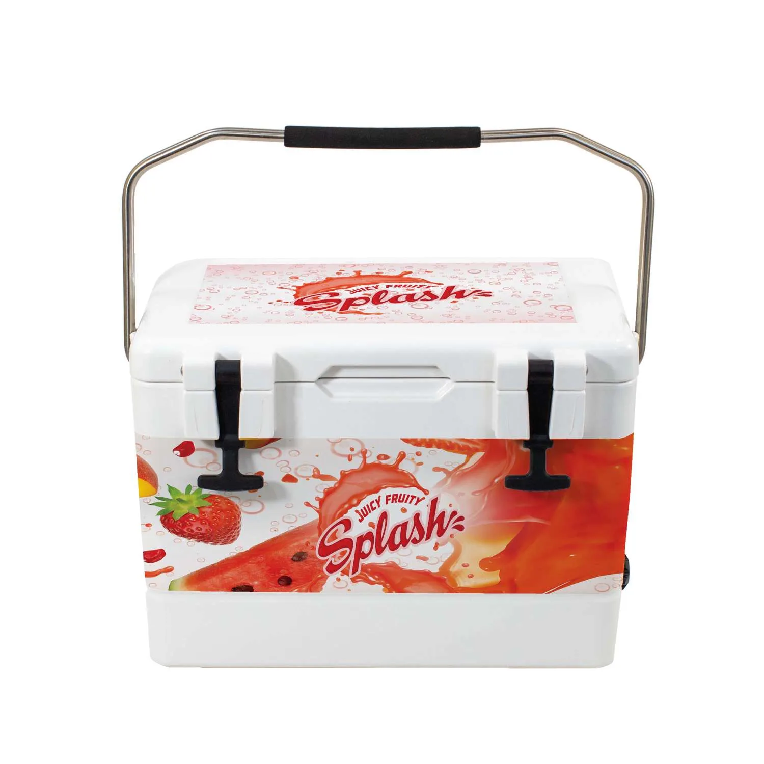 25L OBP Rotomolded Cooler, Wrap & Lid Decals Double-sided view 7