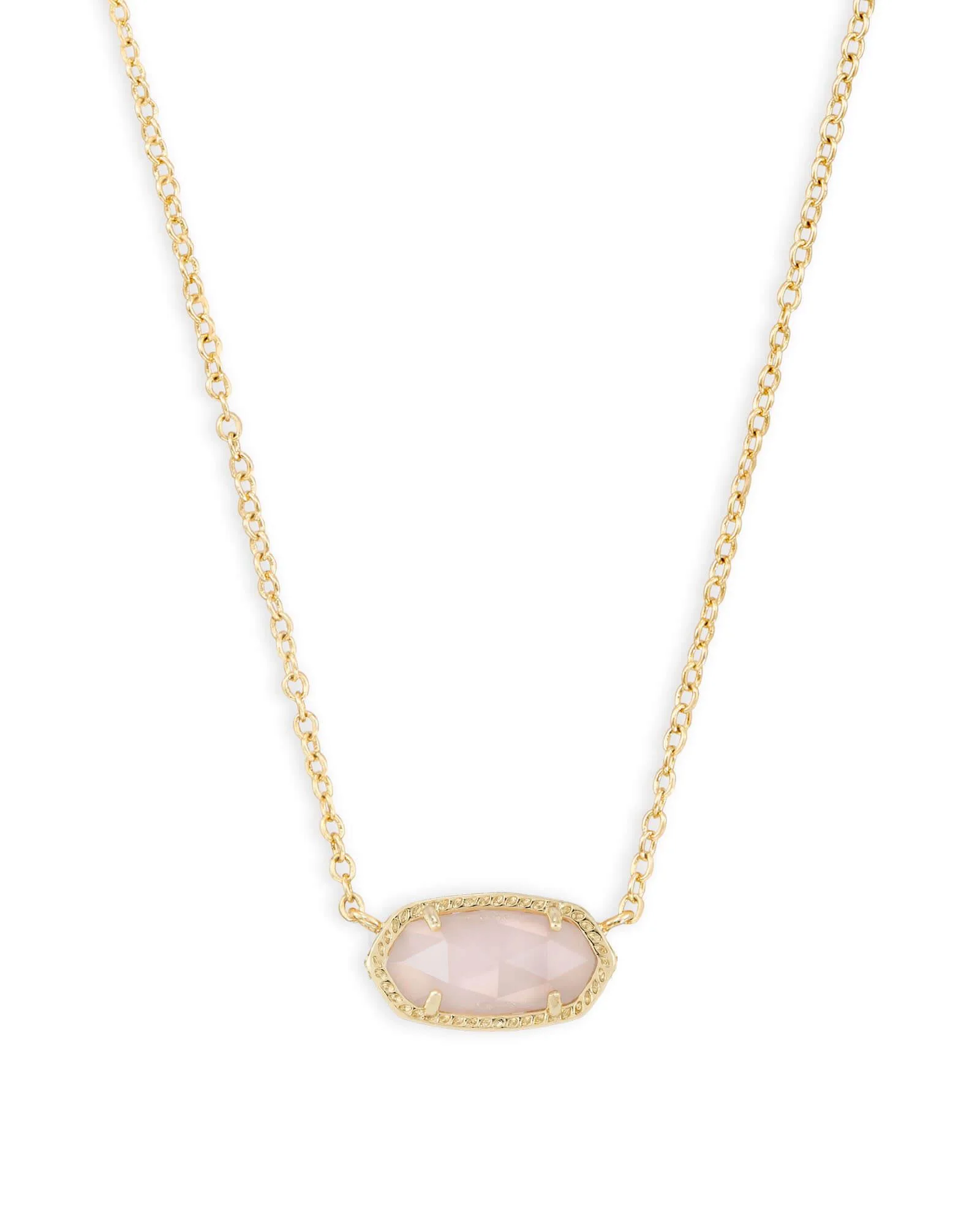 Kendra Scott Elisa Necklace - Rose Quartz