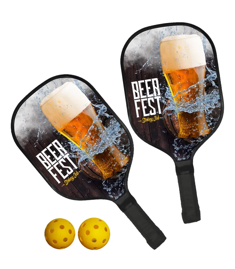 Smasher Pickleball Set Black (Full Color)