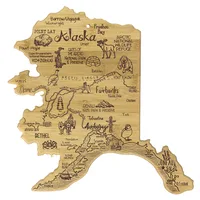 Destination Alaska Cutting & Serving Board — Laser Engraved up to 2 Square Inches (1 side/1 location)