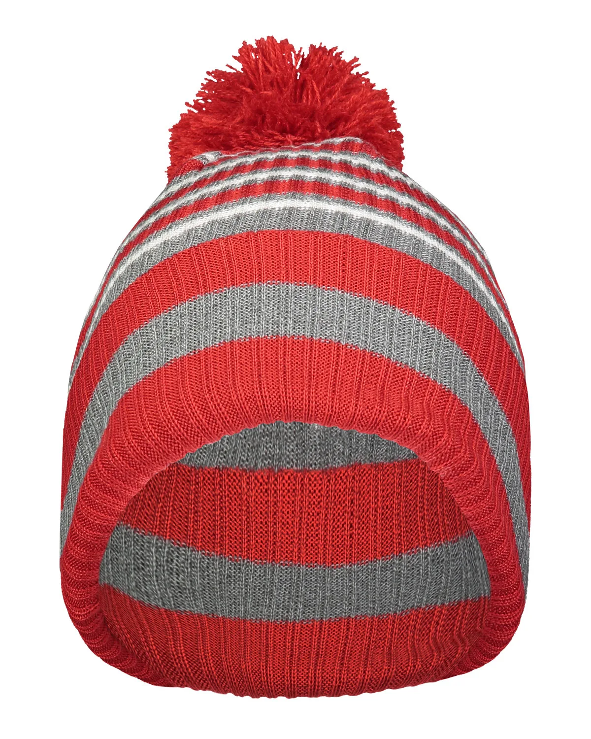 Red / Heather Gr / White