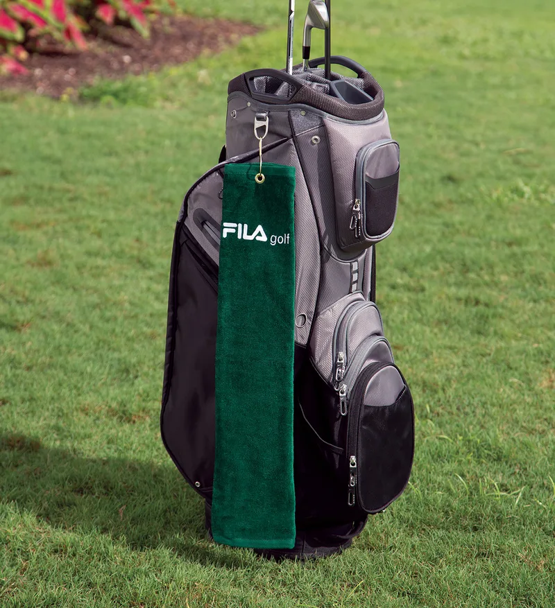 Diamond Collection Golf Towel w/ Tri-Fold Grommet (Embroidery)