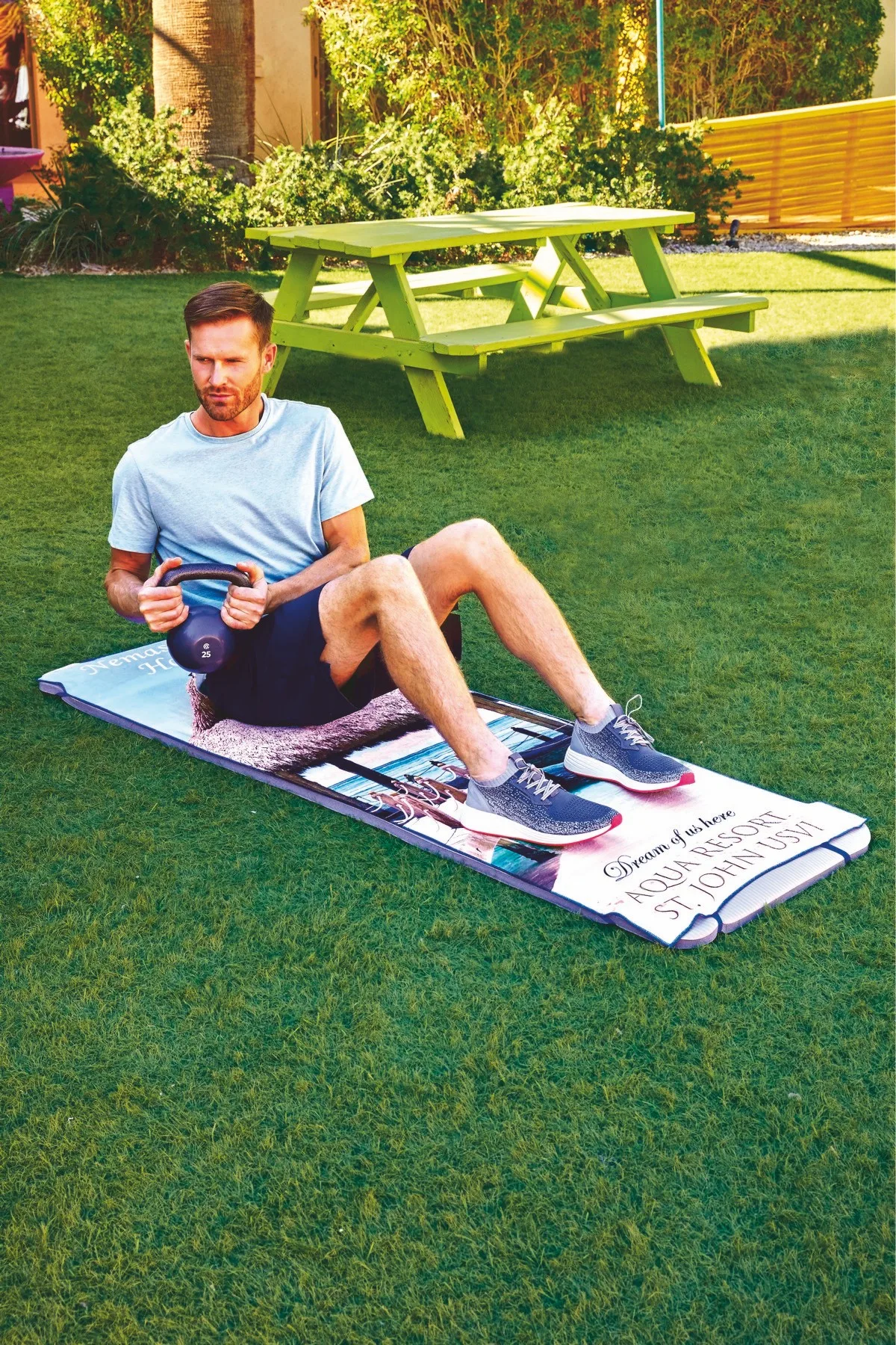 Fitness Mat Towel view 2