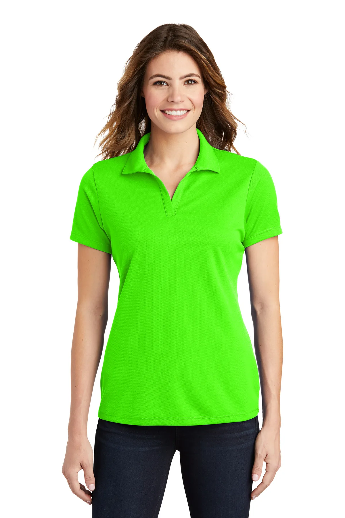 Sport-Tek® Women's PosiCharge® RacerMesh® Polo. view 7