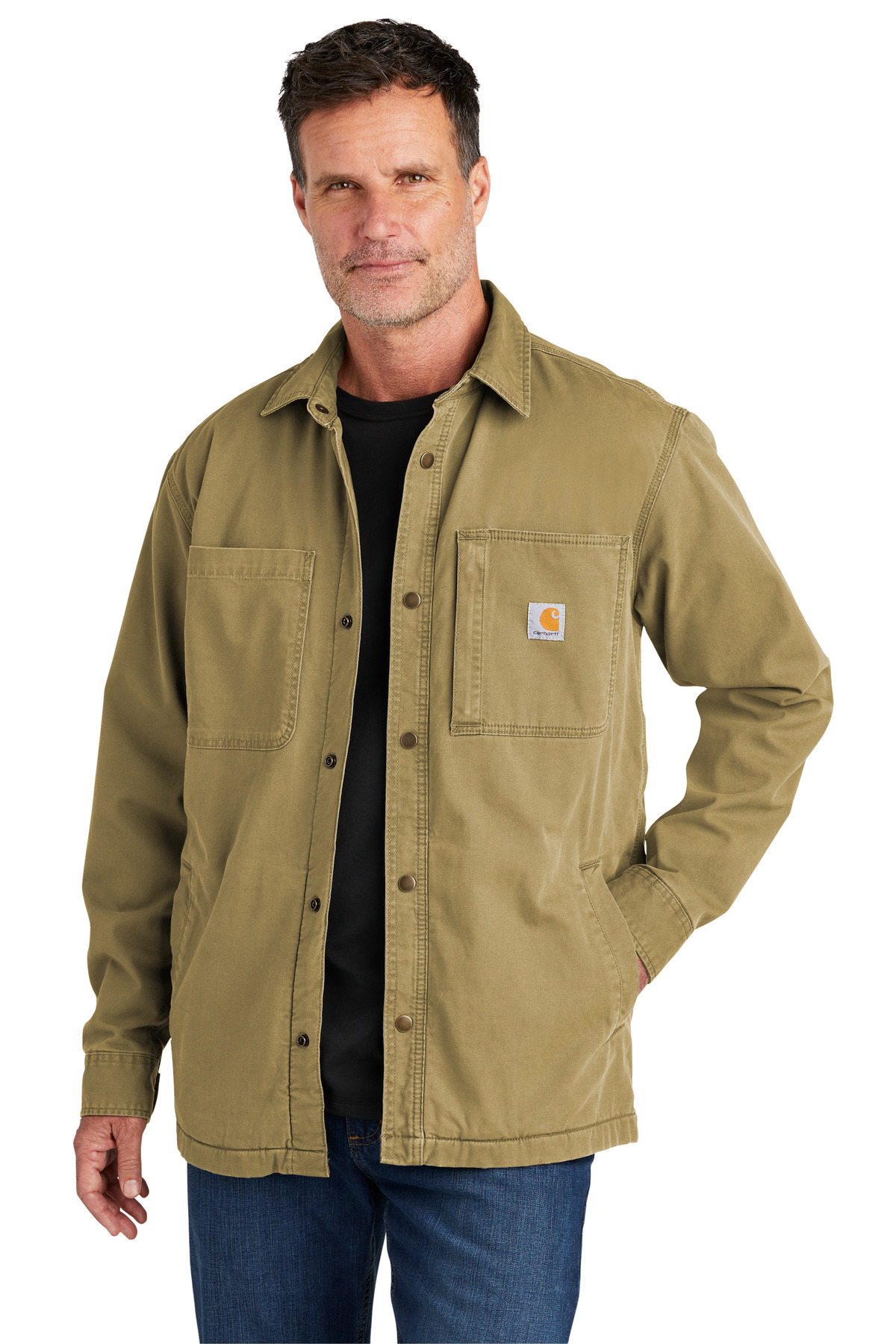 Carhartt® Rugged Flex® Fleece-Lined Shirt Jac