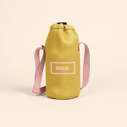 Neoprene Growler Cover w/Drawstring Closure view 6