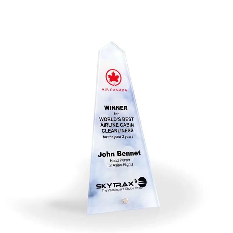 Luxor Acrylic Award, Medium 10"x4.75"