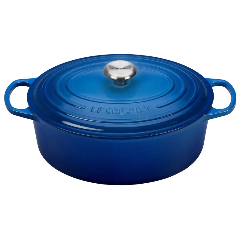 Le Creuset 6.75Qt Signature Cast Iron Oval Dutch Oven Marseille