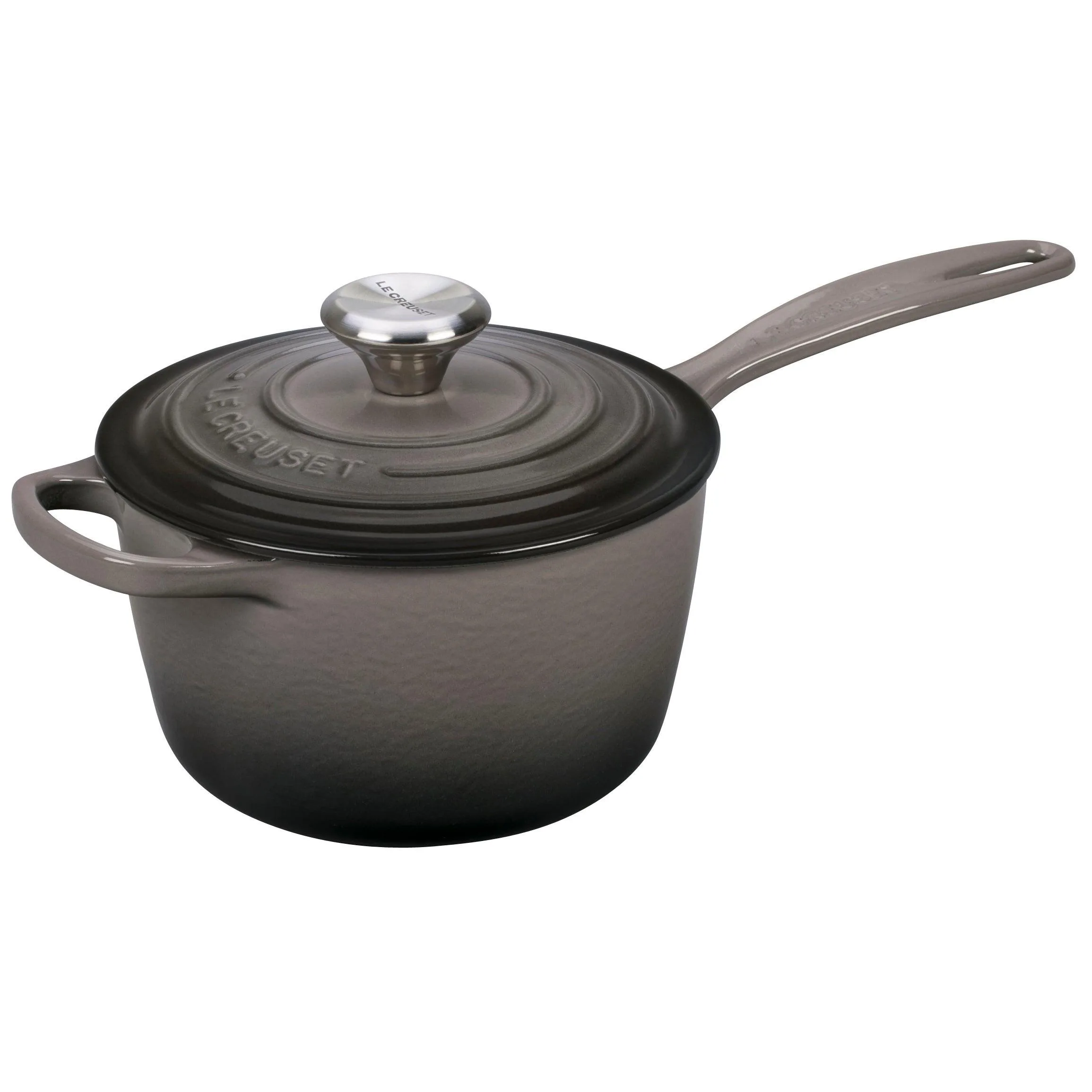 Le Creuset 1.75Qt Signature Cast Iron Saucepan Oyster