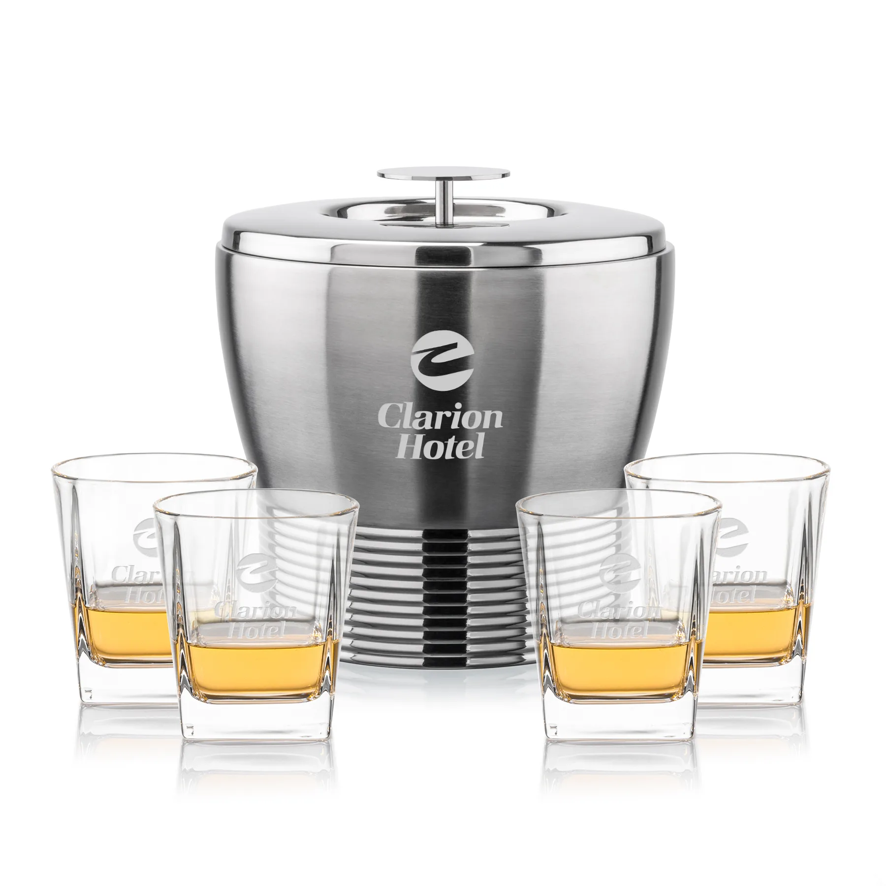 Genoa Bucket Set, Laser Engraving, Set of 5