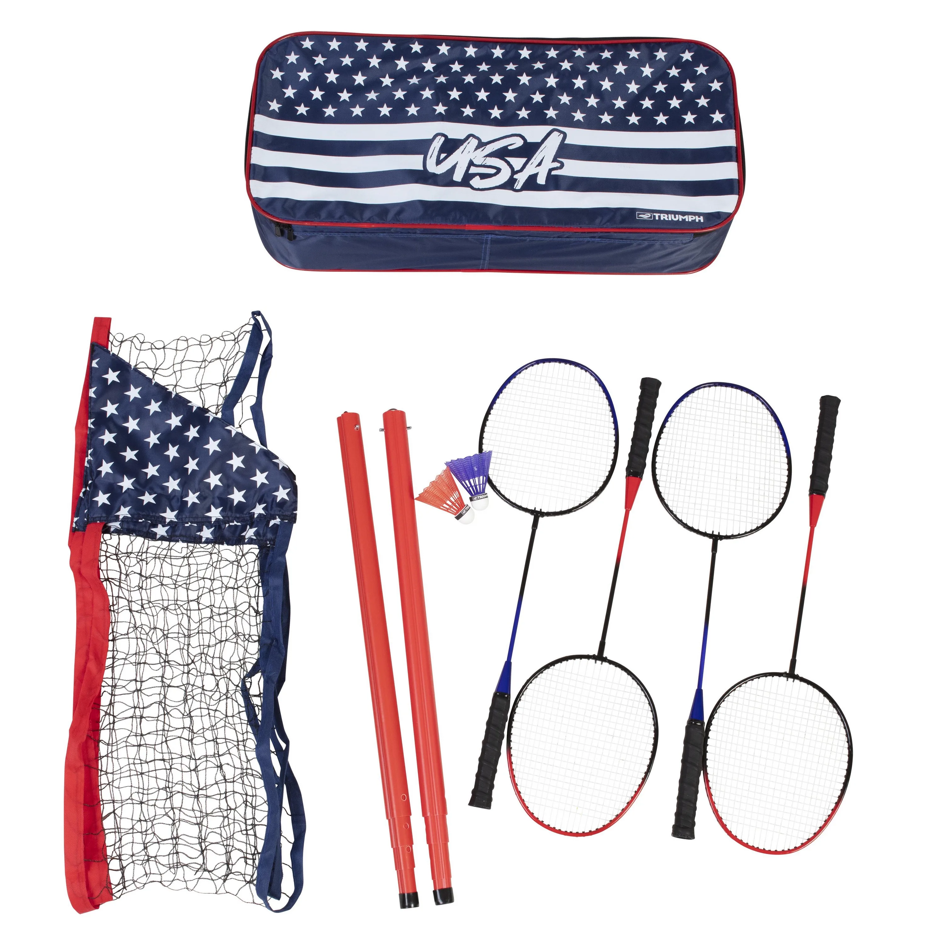Escalade Sports Triumph Sports - Patriotic Portable Badminton