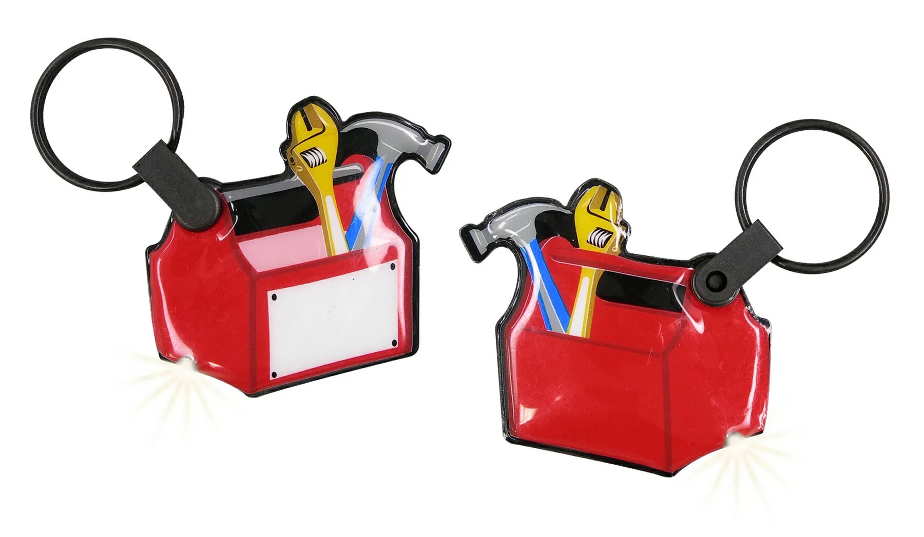 ShapeLights™ Color-A-Shape Key Ring Flashlight (Toolbox) view 2