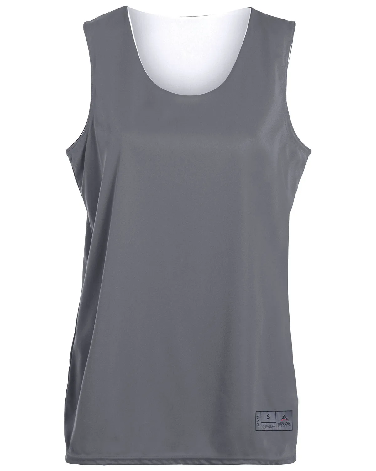 Augusta Ladies' Wicking Polyester Reversible Sleeveless Jersey view 6
