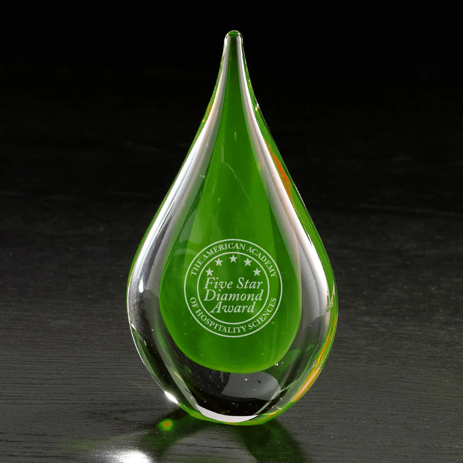Fusion Art Glass Award w/ Clear Base view 4