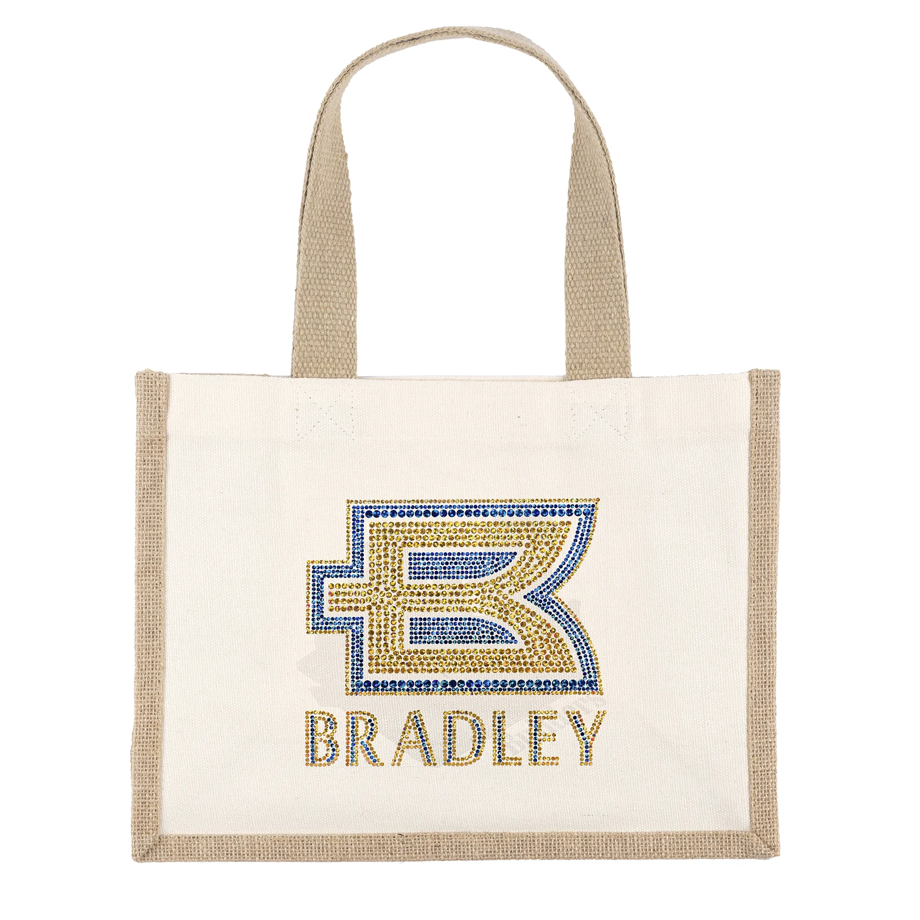 Reyna™ - Natural Tote - Sparkle (12" x 5" x 9")