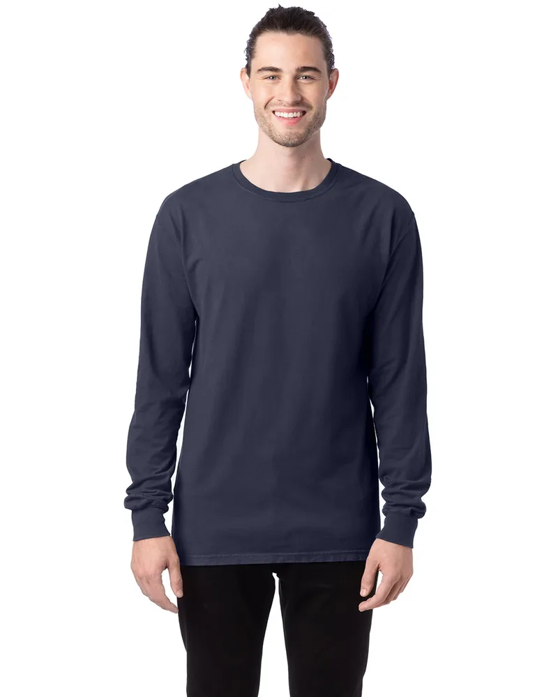 COMFORT WASH Unisex Garment-Dyed Long-Sleeve T-Shirt