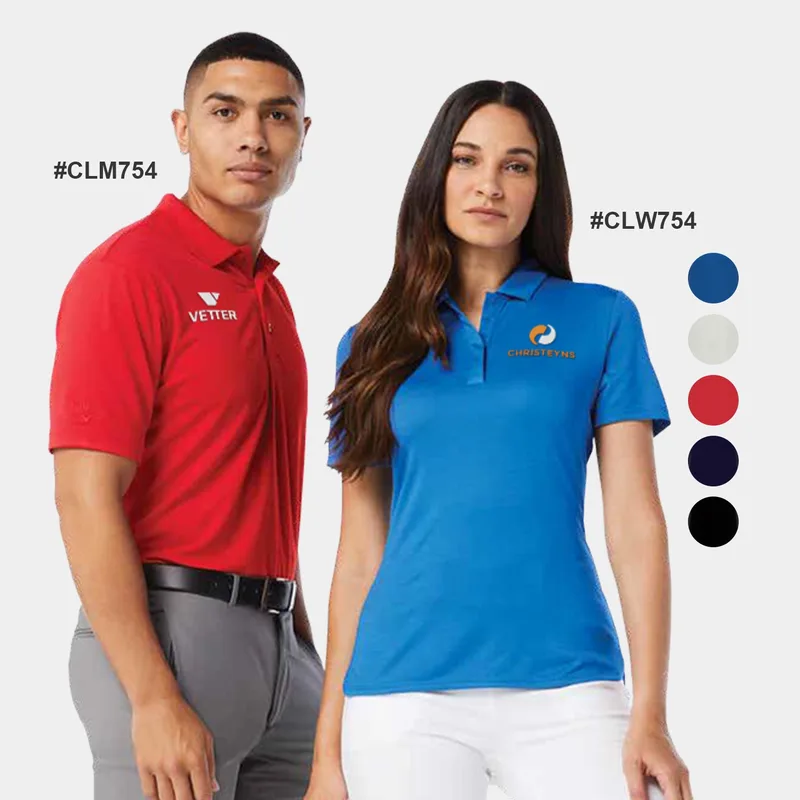 Callaway® Eco Horizontal Textured UPF 50+ Men's Golf Polo Shirt with Custom Logo
