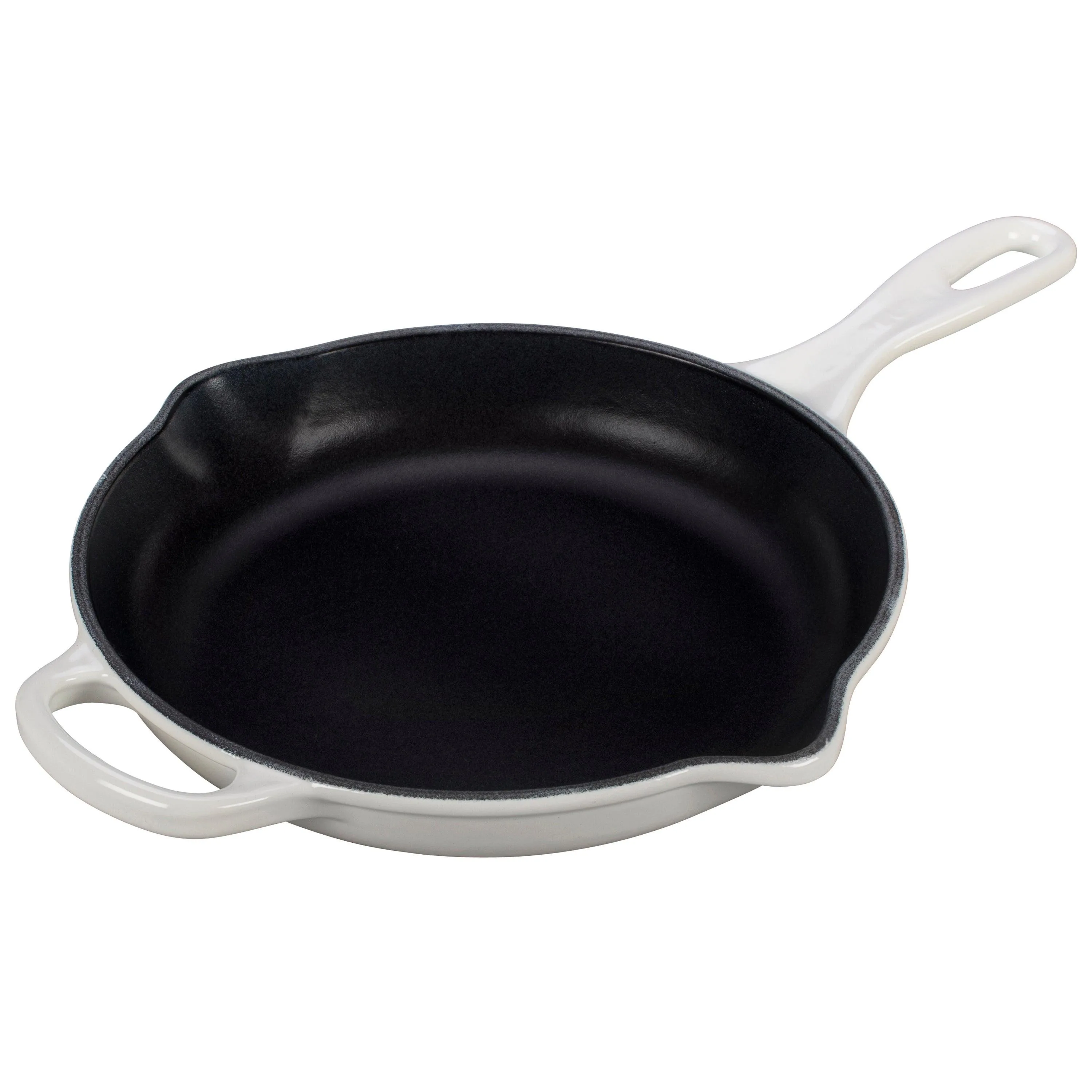 Le Creuset 9" Signature Cast Iron Skillet White