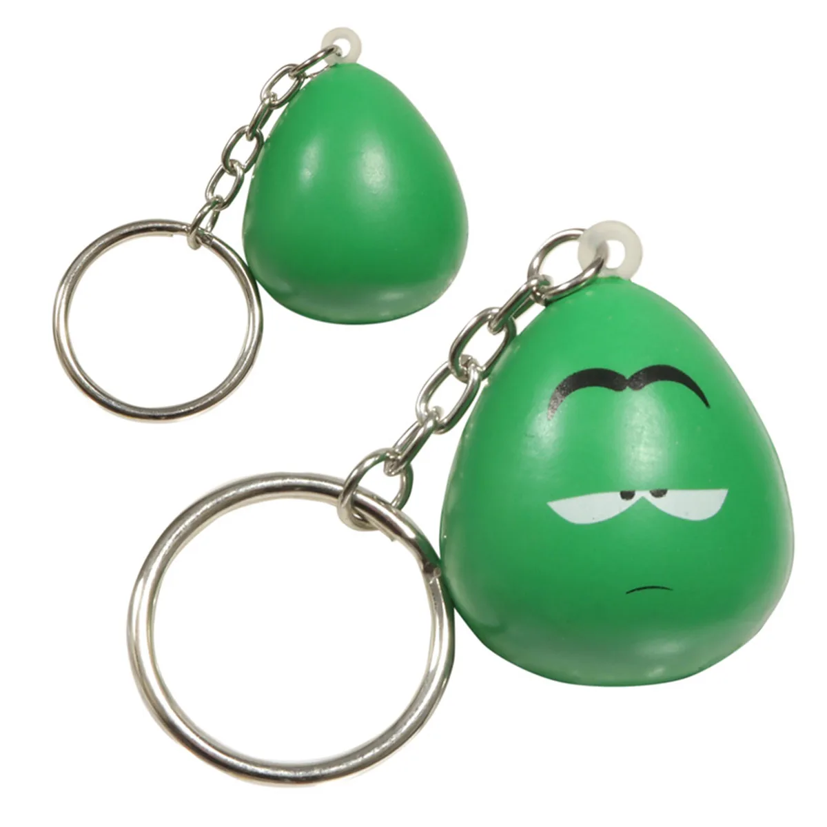 Mood Maniac Stress Reliever Key Chain-Apathetic view 2