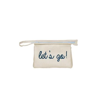 Continued Jetsetter Small Pouch (Natural Canvas) view 2