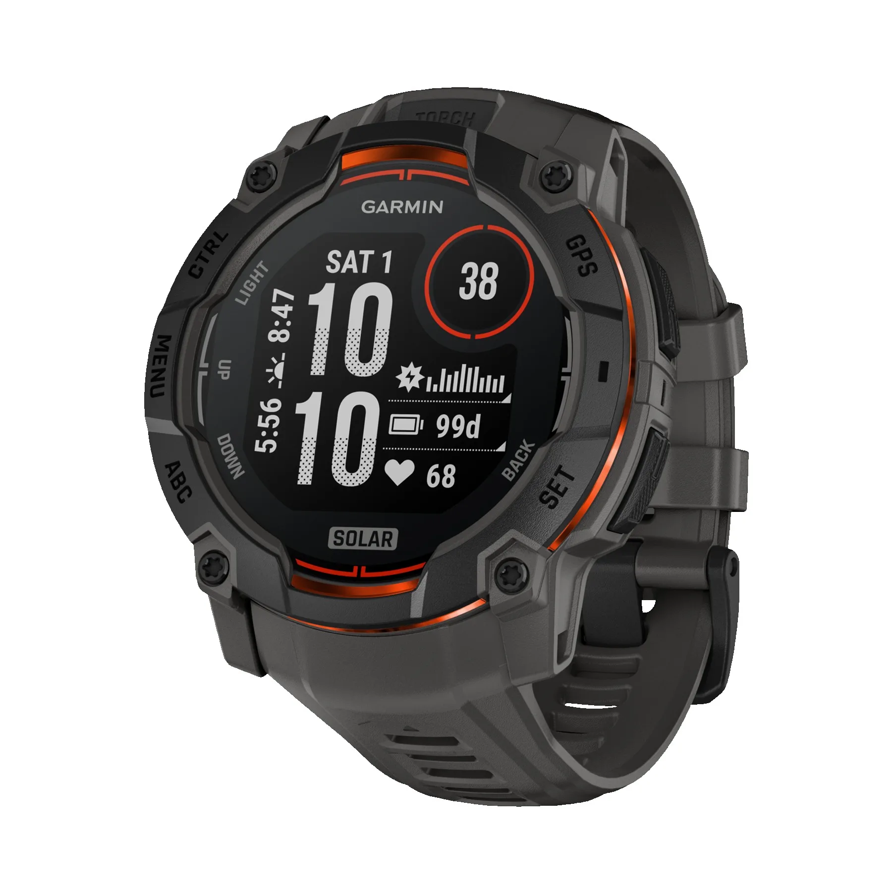 Garmin Instinct 3 50mm Solar GPS Smartwatch