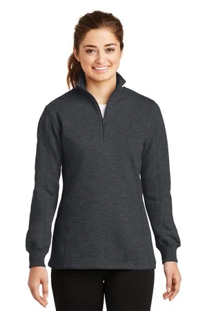 Sport-Tek® Women's 1/4-Zip Sweatshirt. view 7