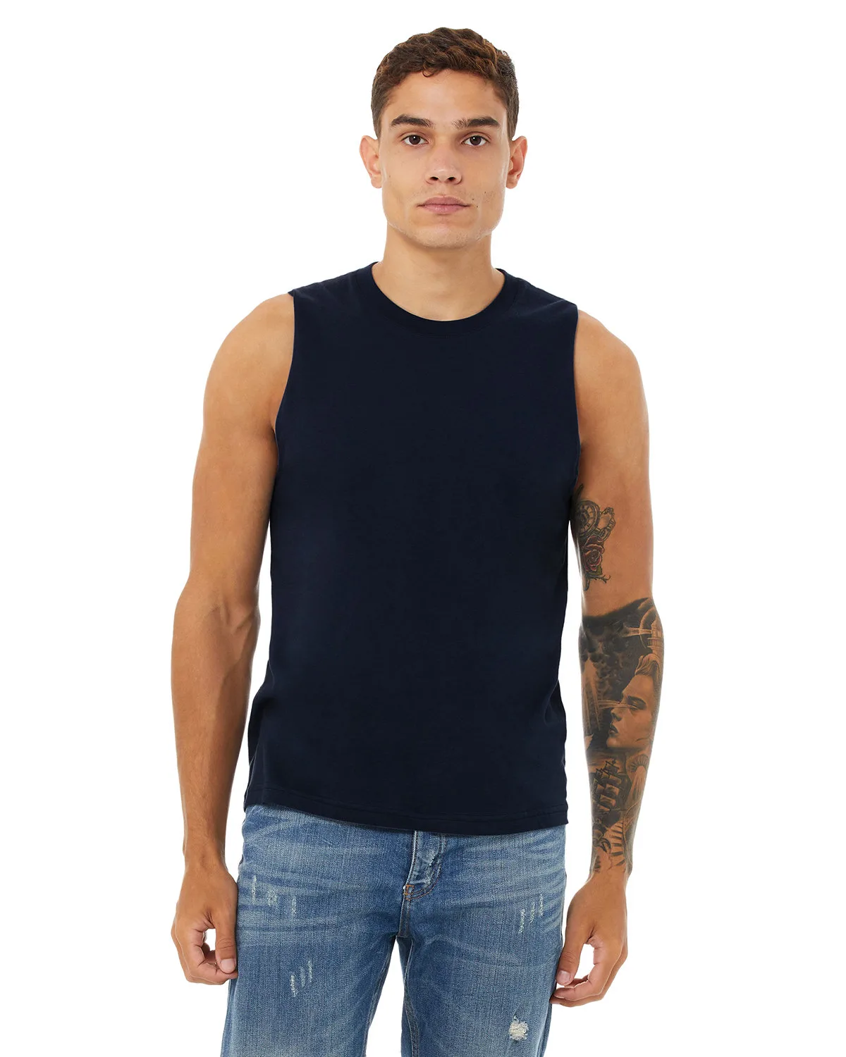BELLA+CANVAS Unisex Jersey Muscle Tank view 7