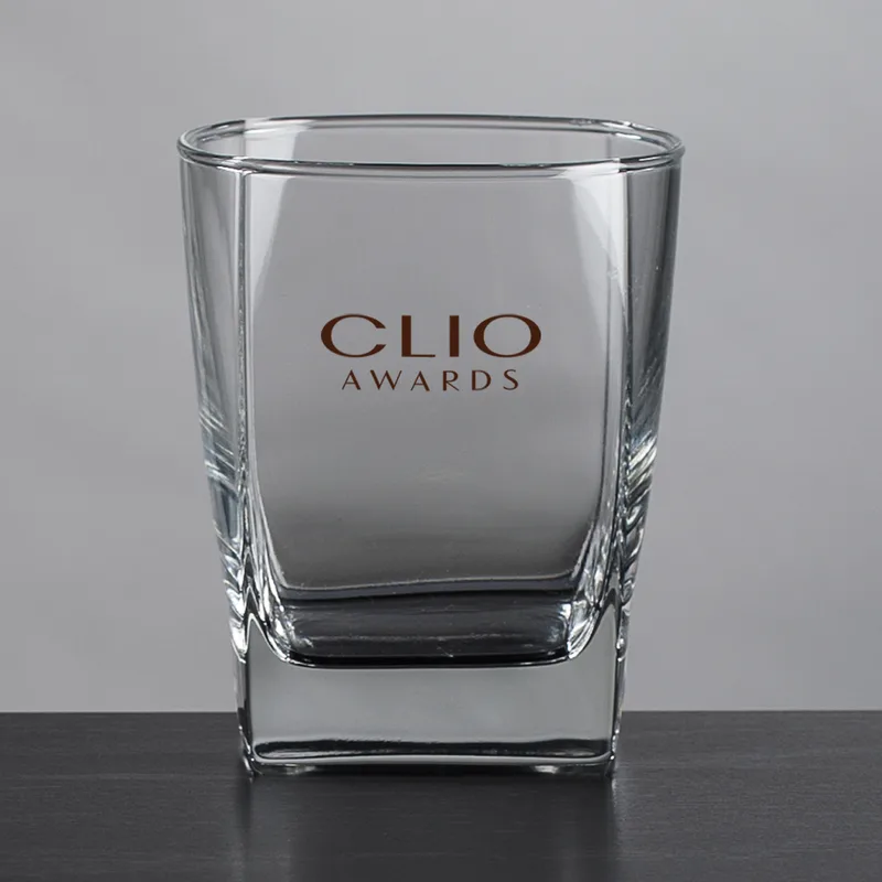 Glass Only, 1 Color, 1 Location Imprint, Double Old Fashioned