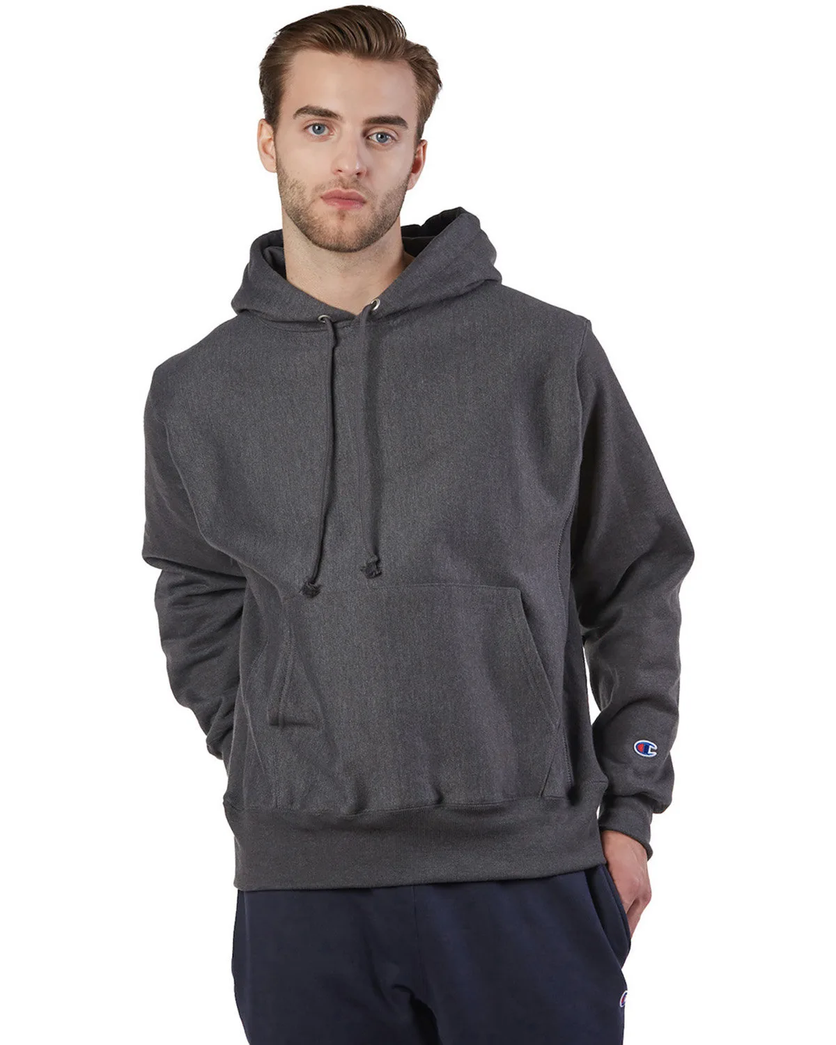 Champion Reverse Weave® Pullover Hooded Sweatshirt view 6