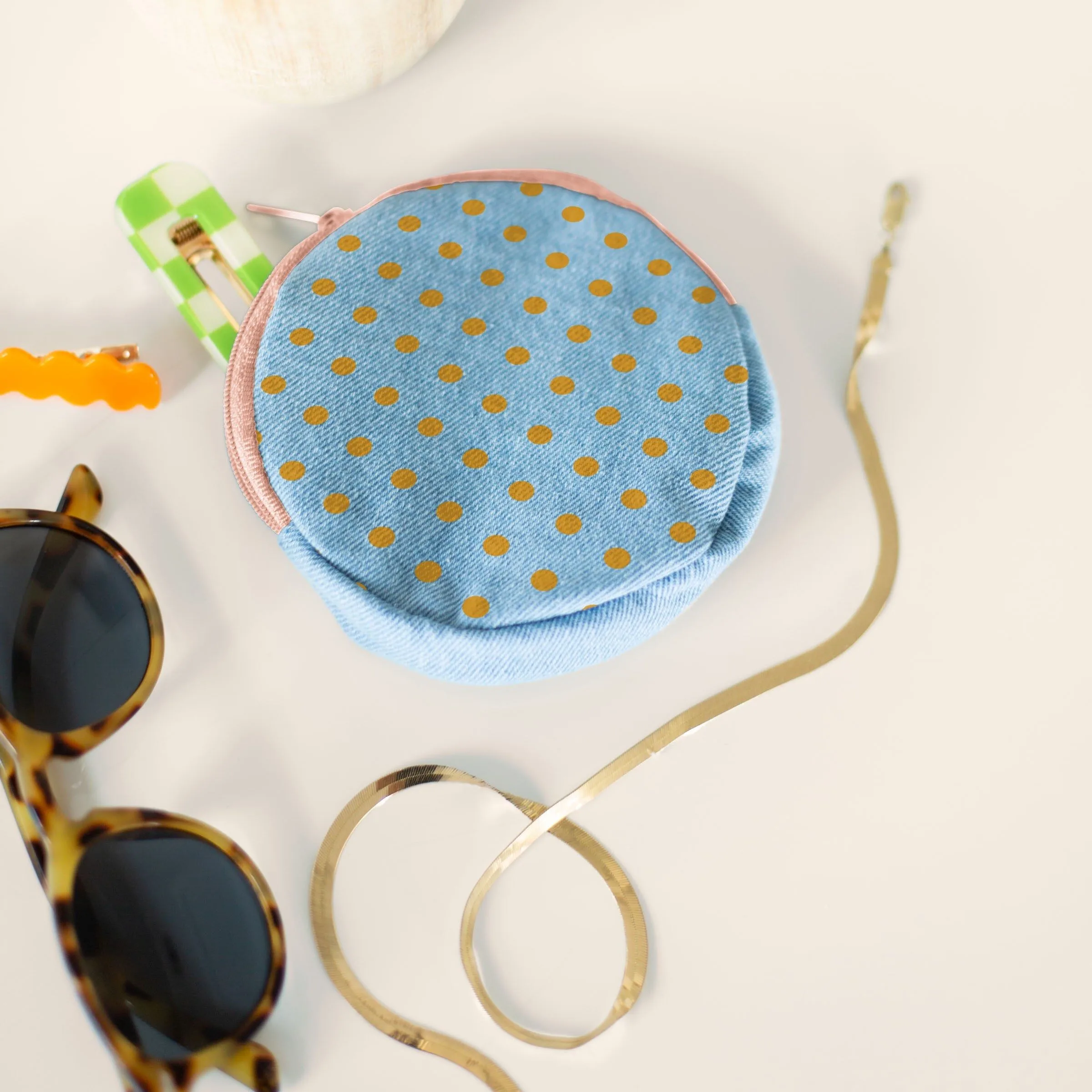Dime Piece Pouch - DENIM
