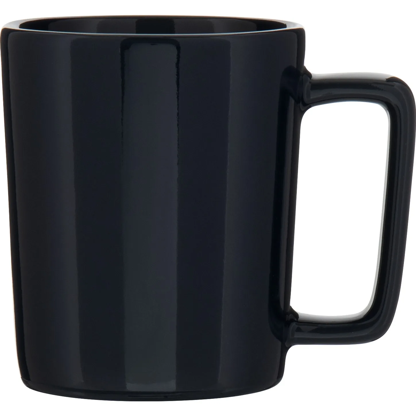 14 oz Madrid Ceramic Mug (Navy) view 2