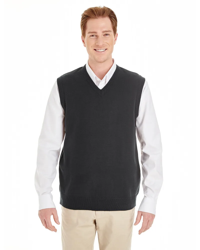 Harriton Men's Pilbloc™ V-Neck Sweater Vest
