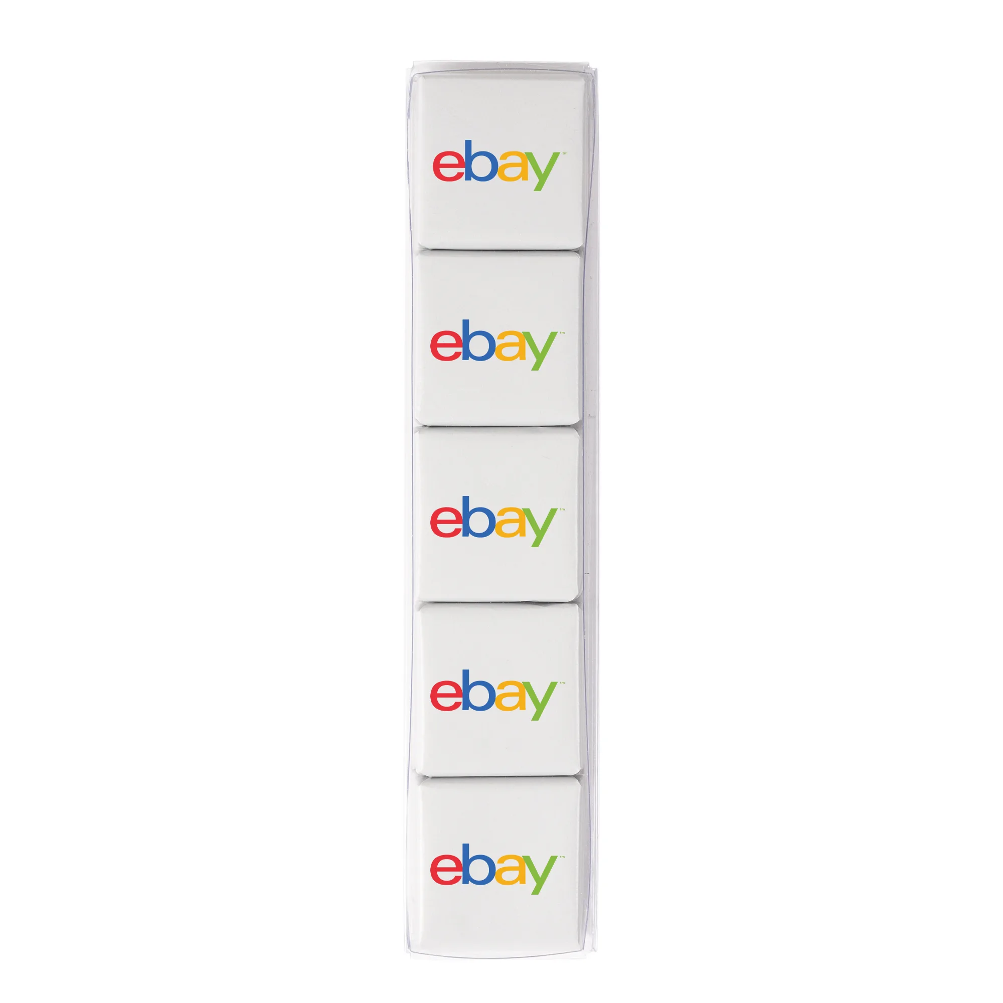 Ten Piece Chocolate Foiled Square Acetate- Full Color view 6