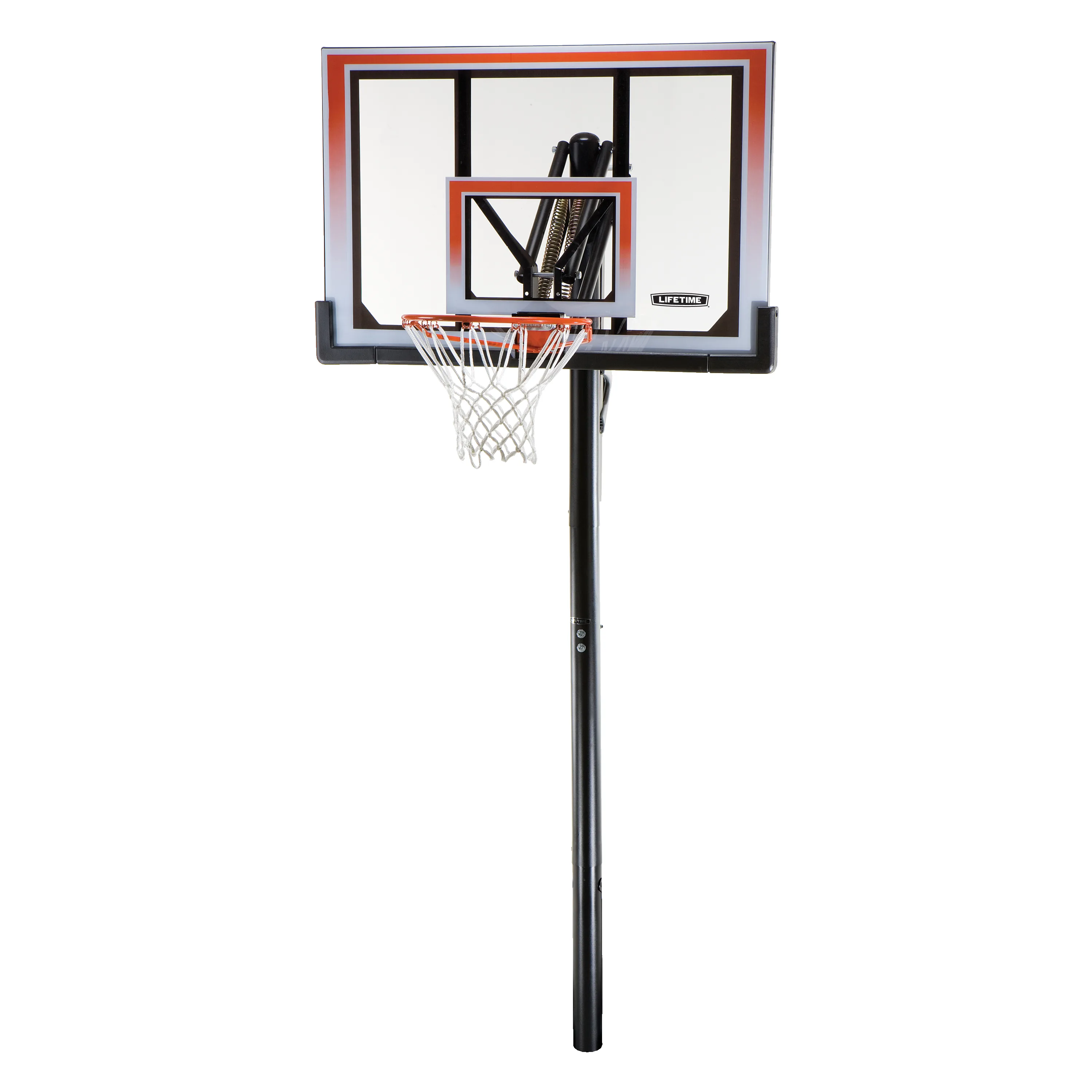 Lifetime Products In-Ground, 50" Steel-Framed Shatterproof Basketball System