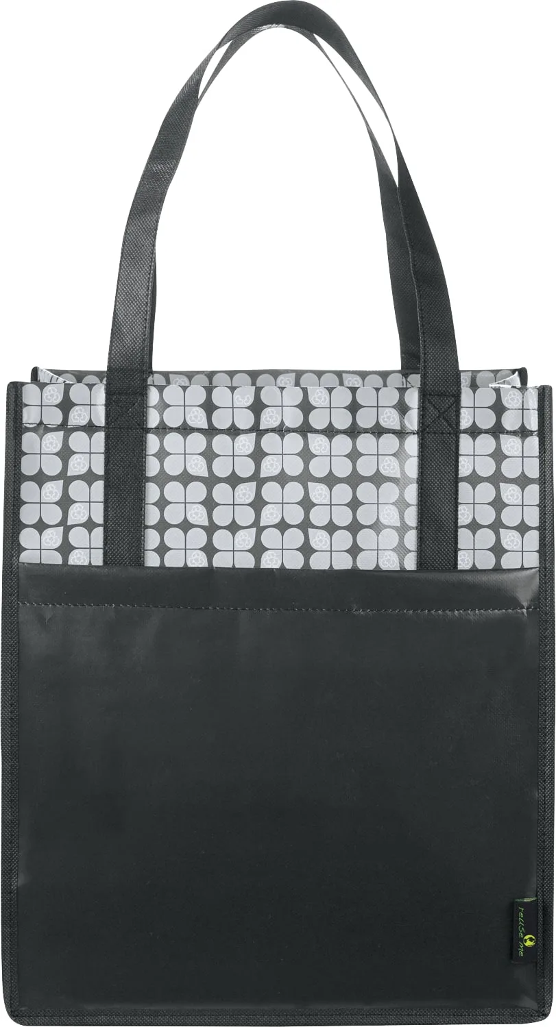 Big Grocery Laminated Non-Woven Tote view 2