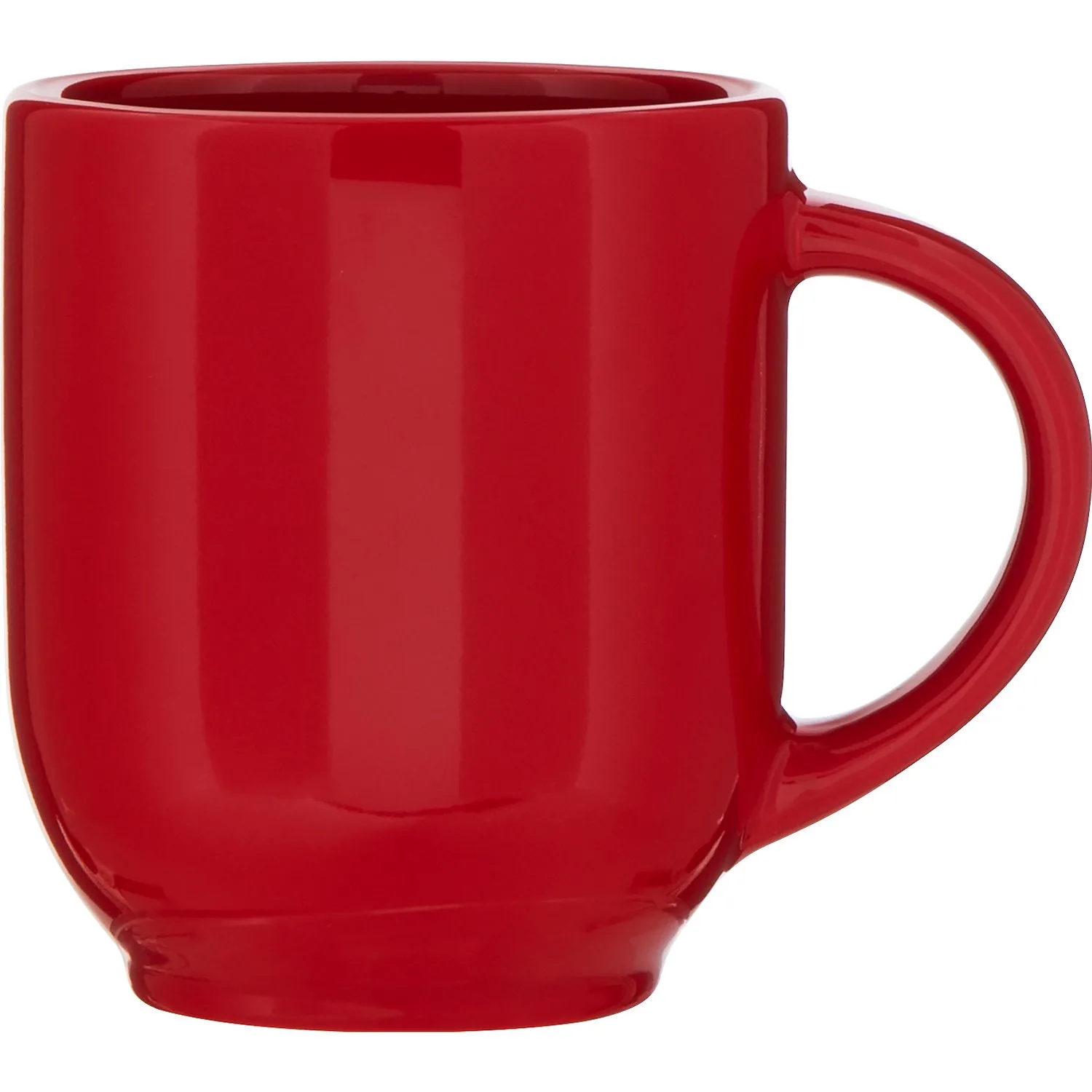 15 oz Terrino Ceramic Mug (Red) view 2