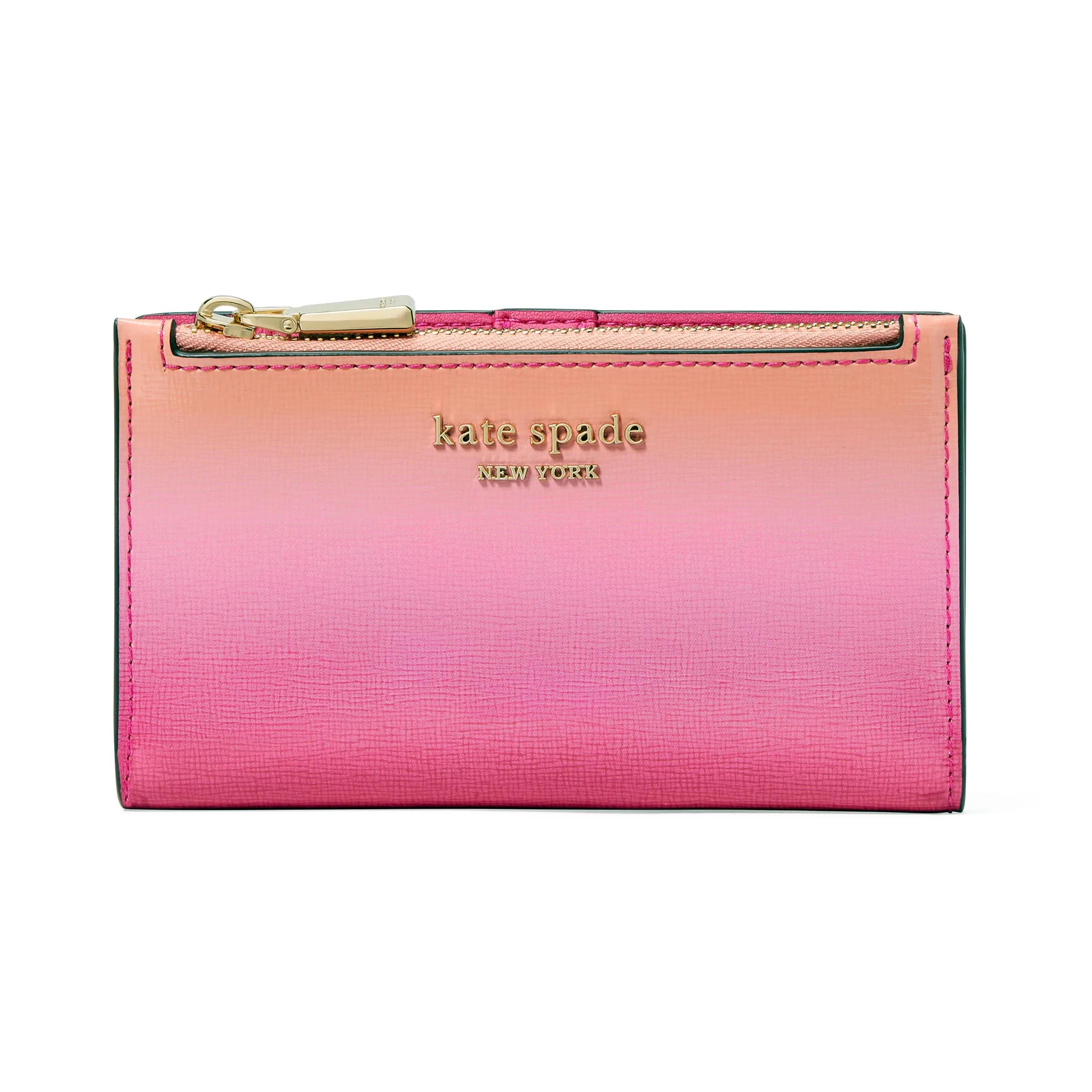 kate spade new york Morgan Ombre Small Slim Bifold Wallet - Melon Ball Multi