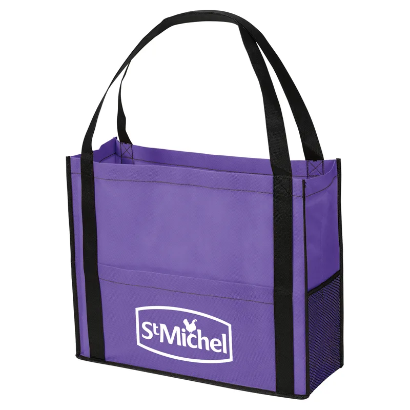 Chandler Non-Woven Mesh Tote Bag view 6