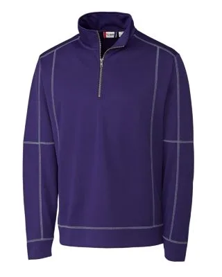 Clique Helsa Performance Mens Half Zip Pullover Sweatshirt view 7