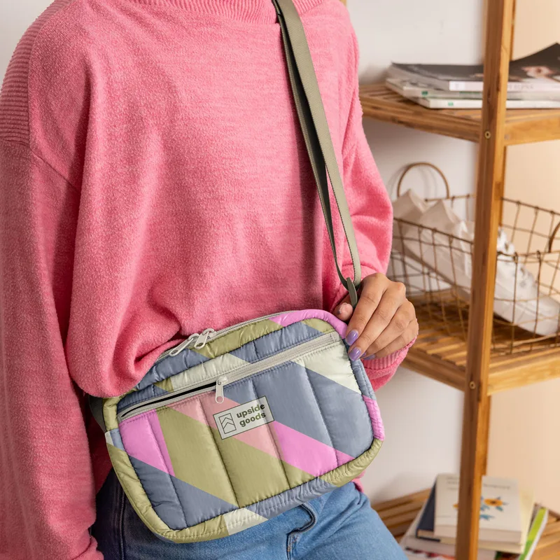 Landscape Crossbody Backpack (Puff Puff)