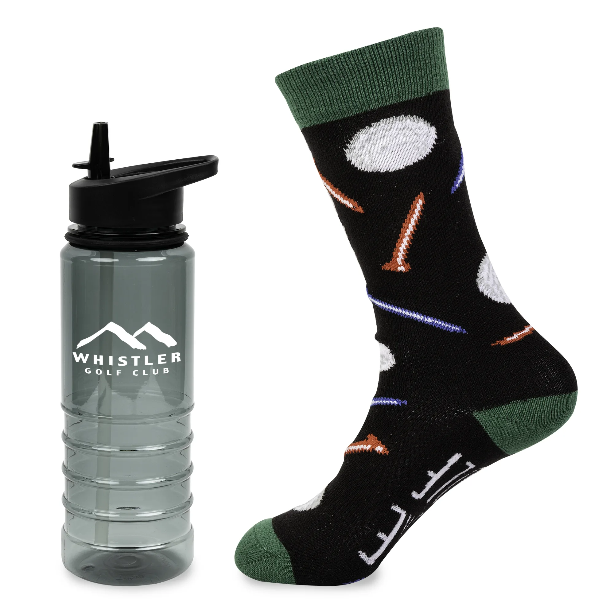 Less Work, More Golf Tritan Bottle Gift Set view 2