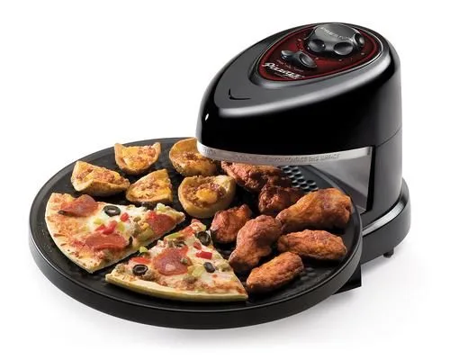 Presto® Pizzaz Plus Rotating Black Oven