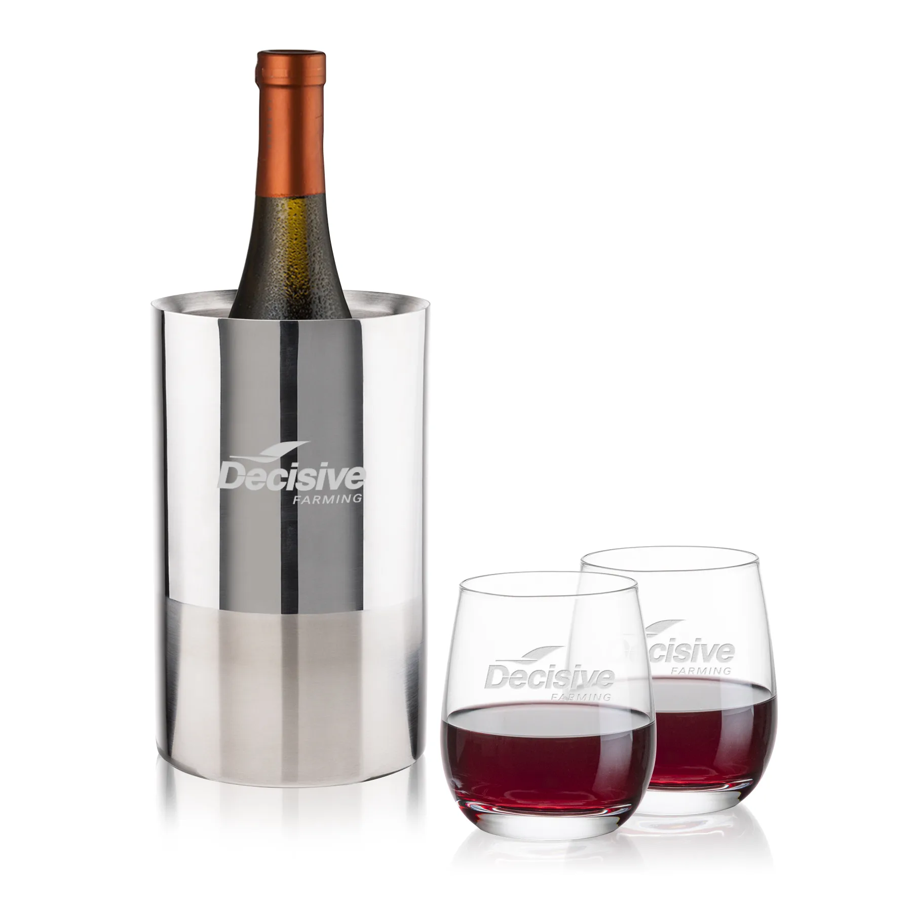 Catania Cooler Set, Laser Engraving, Set of 3