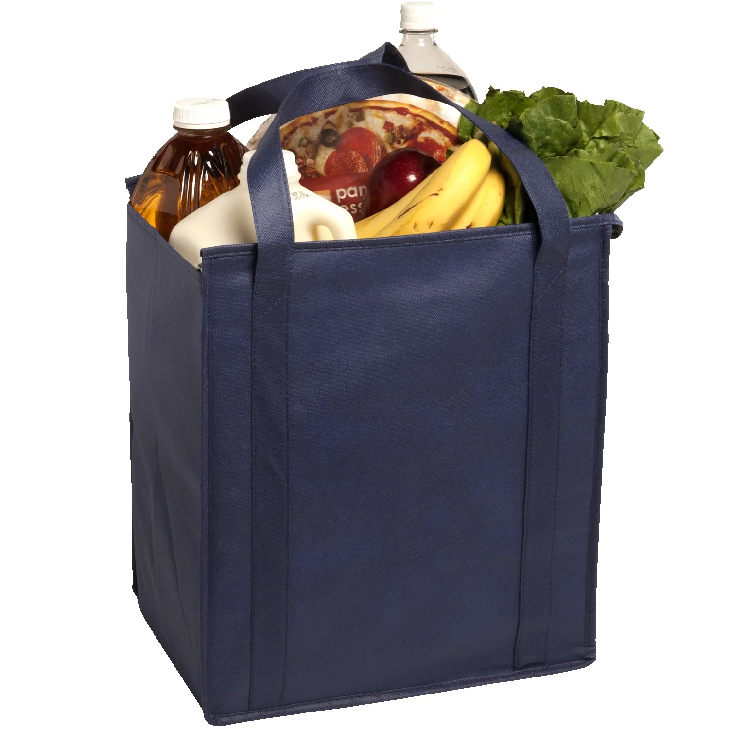 Insulated Large Non-Woven Grocery Tote Bag view 2