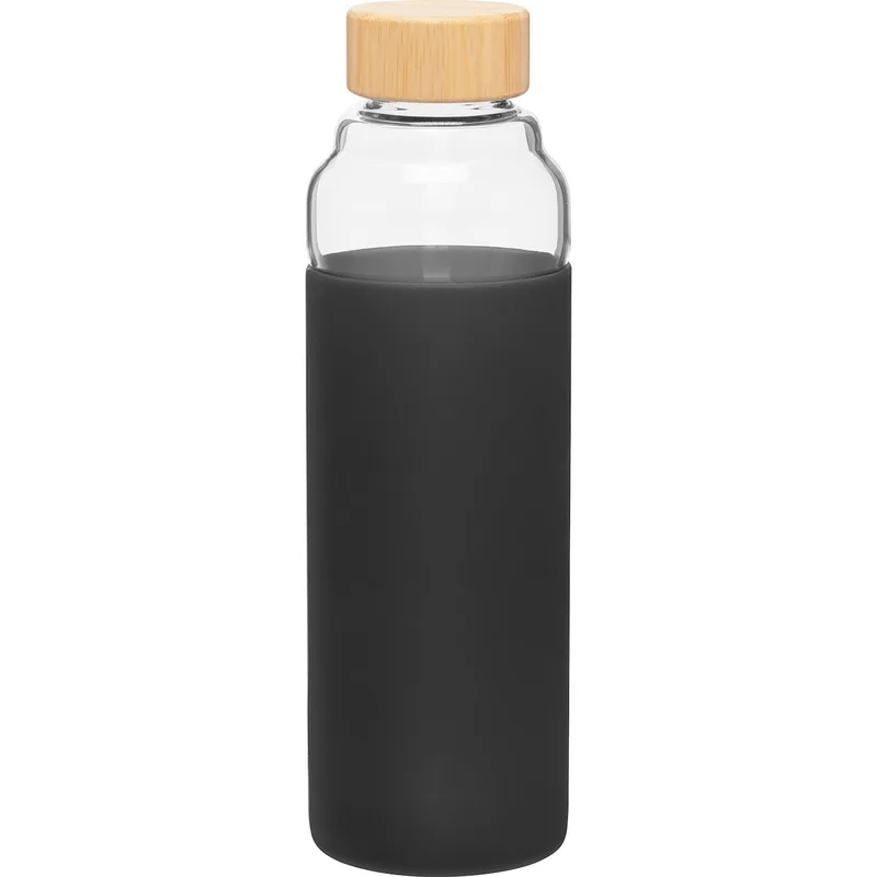 18 oz h2go Bali Water Bottle (Black) view 2