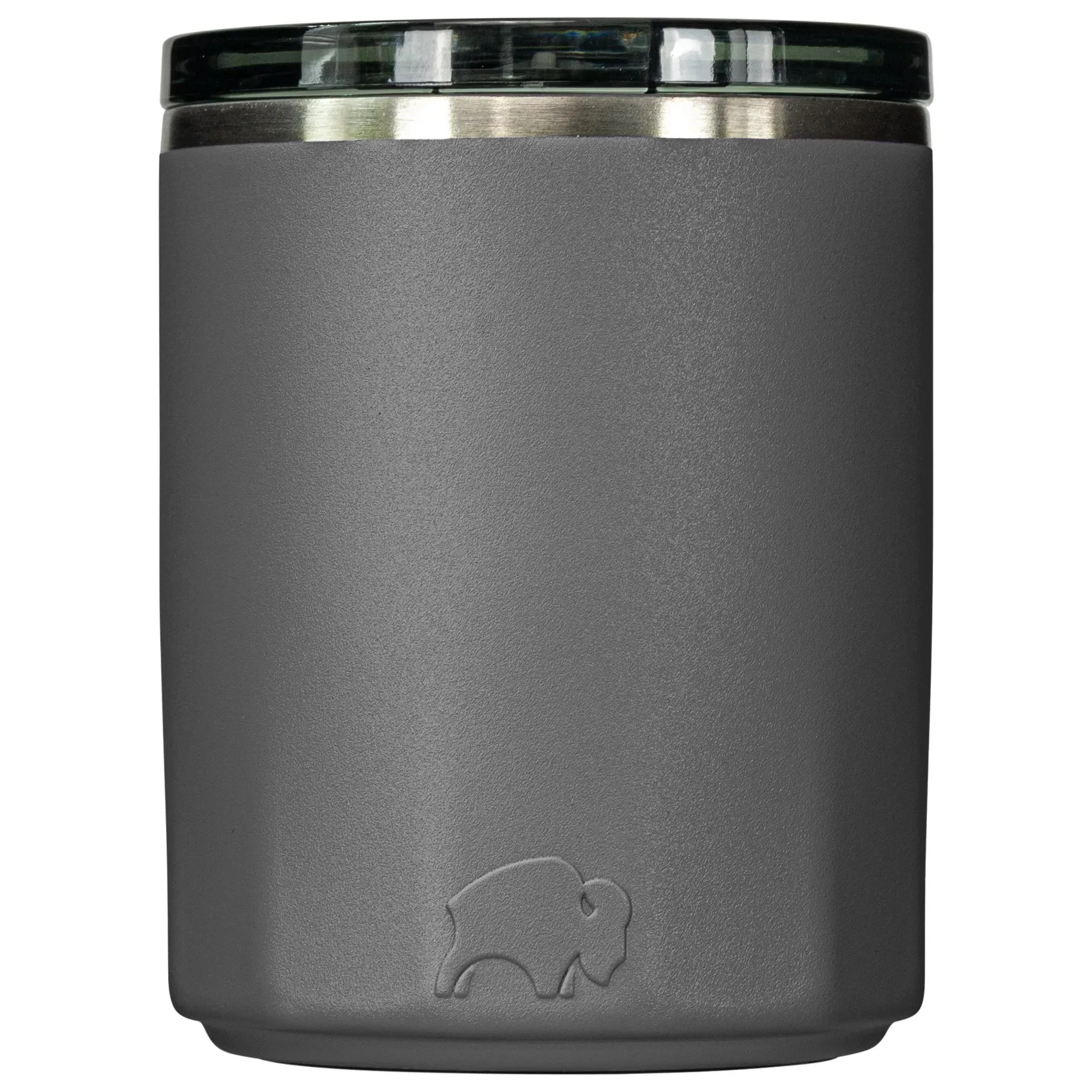 Bison Coolers Churchill 12 Oz. Graphite Gray Tumbler