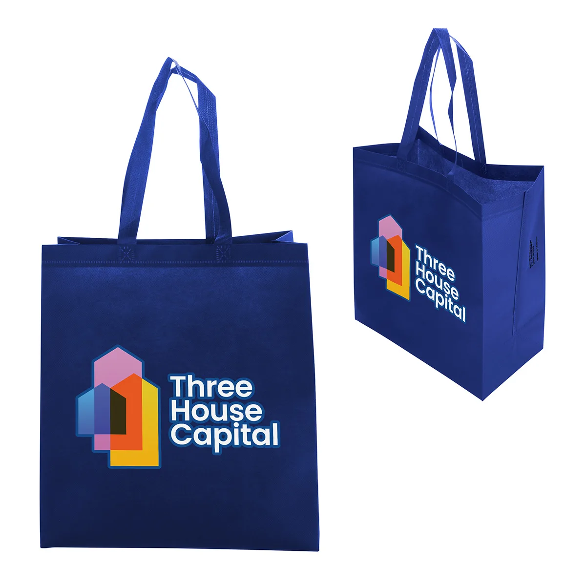 Freeport 80GSM Recycled Non-Woven Polypropylene Heat-Sealed Tote view 5