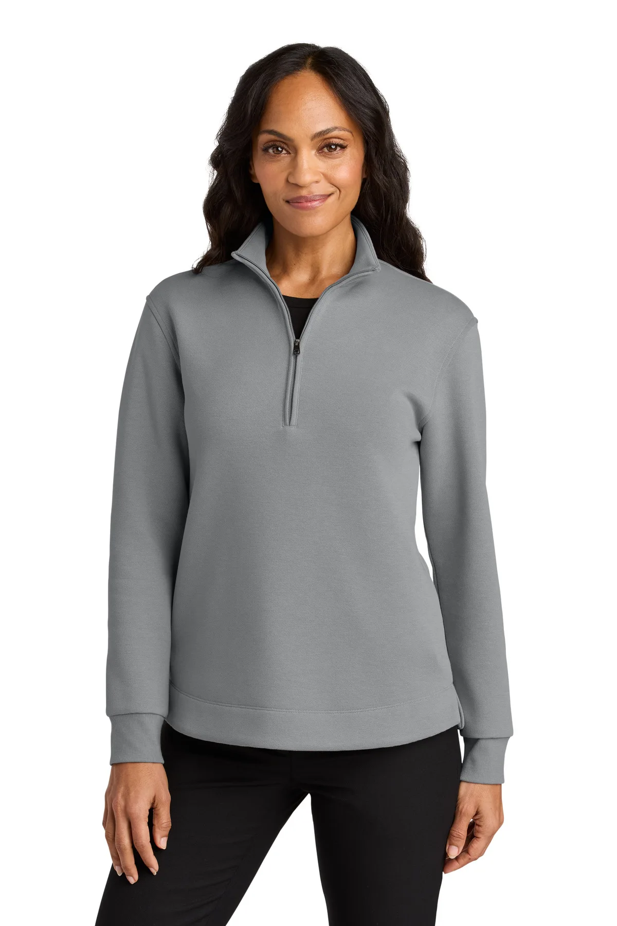 Port Authority® Women's Wearever Signature Double Pique 1/4-Zip view 2