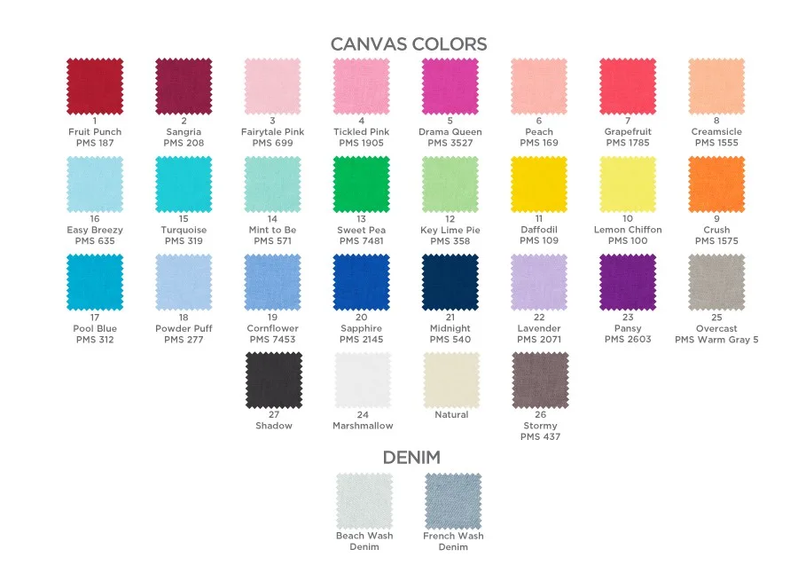 Color Chart
