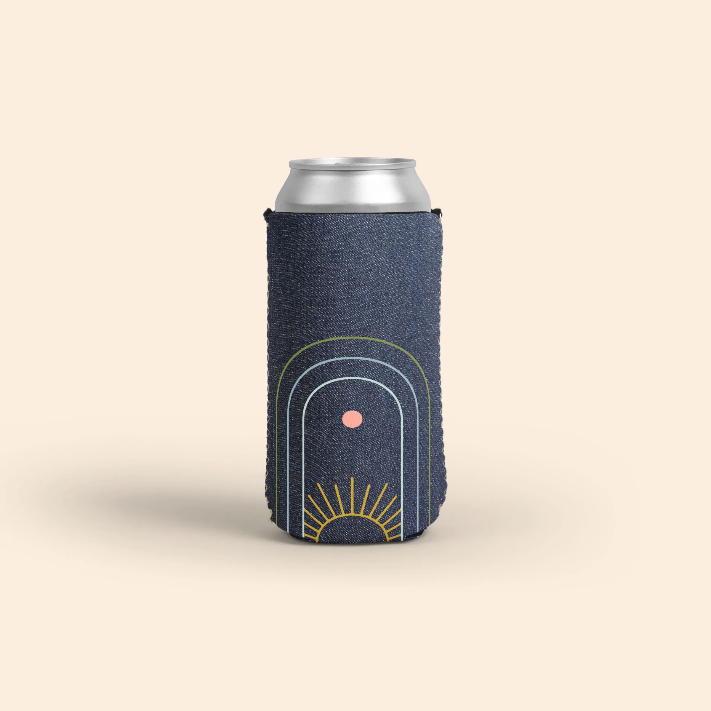 16 Oz. Denim Neoprene Energy Drink Kolder Kaddy™ Beverage Insulator
